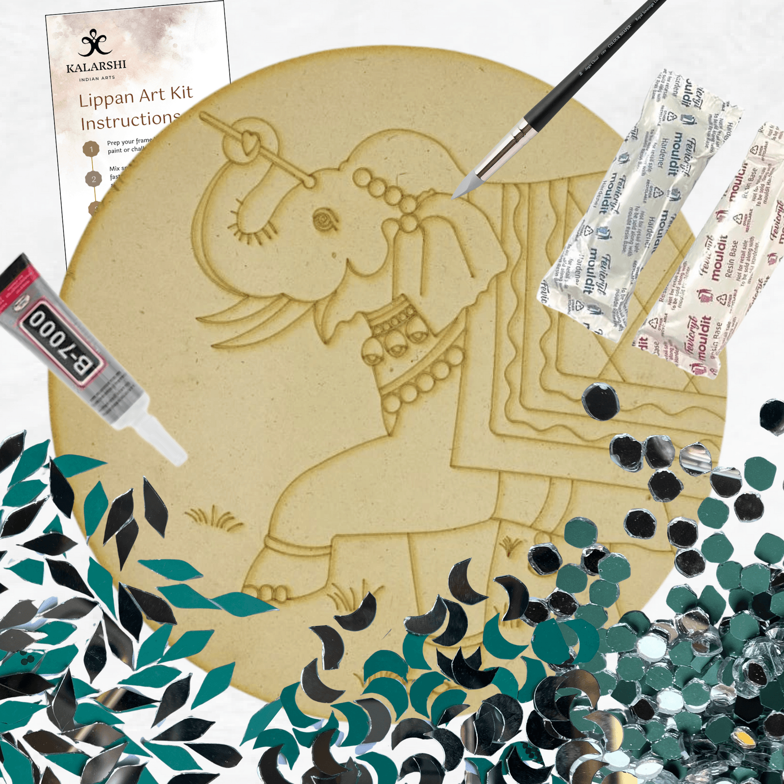 Elephant Lippan Kit – photo 1