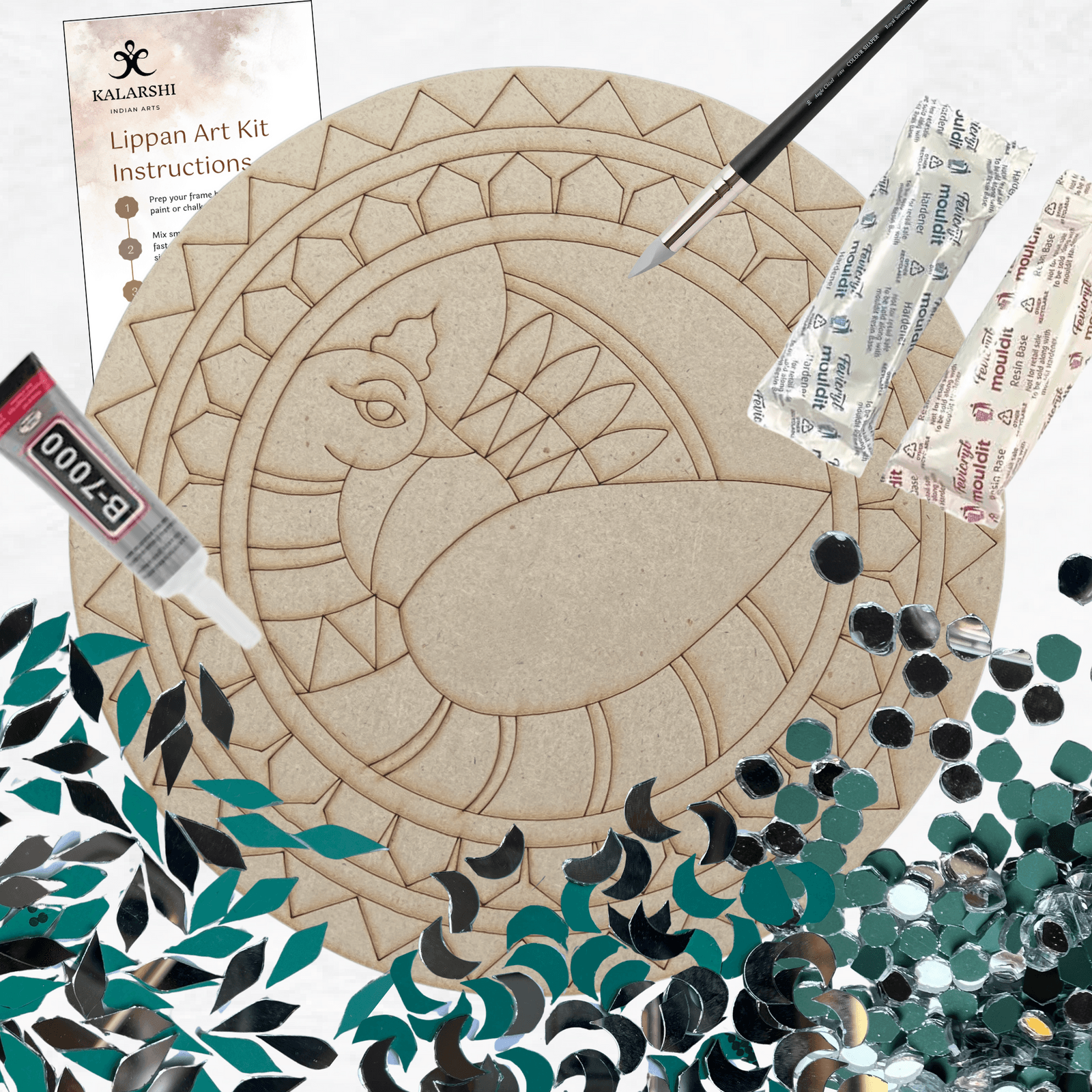 Peacock Lippan Kit – photo 1